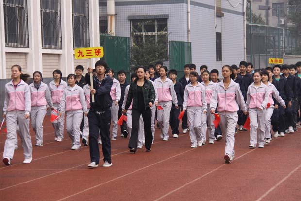 2011郑州五中运动会