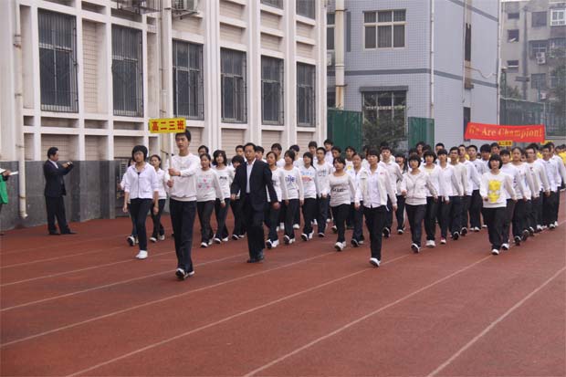 2011郑州五中运动会