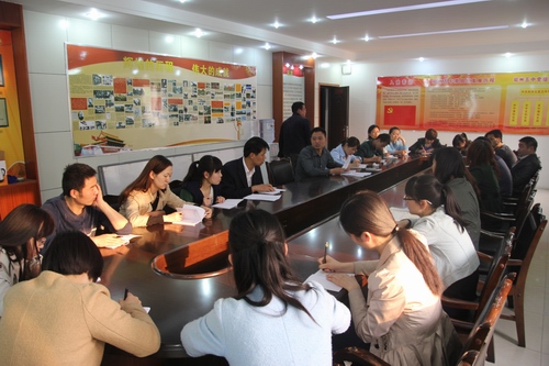 郑州五中分支部开展党的群众路线教育学习活动